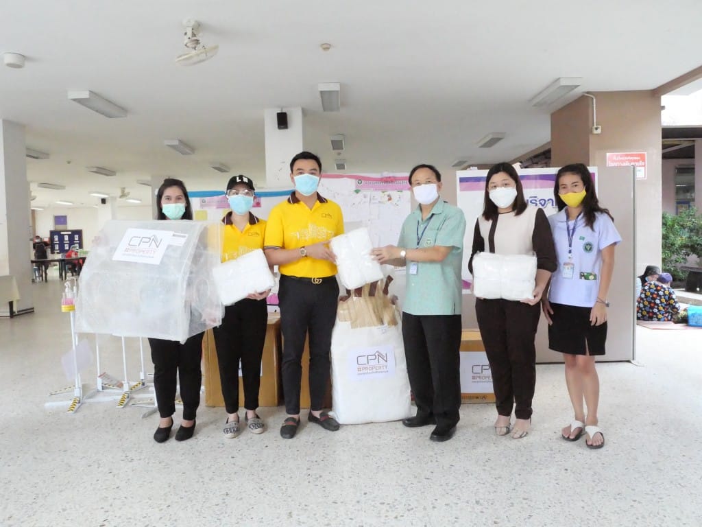 Cpn มอบชุด PPE และกล่องตรวจโรค Aerosol box