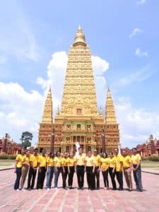 Cpn ร่วมเป็นเจ้าภาพถวายภัตตาหารเพลแด่พระภิกษุสงฆ์ จำนวน 73 รูป