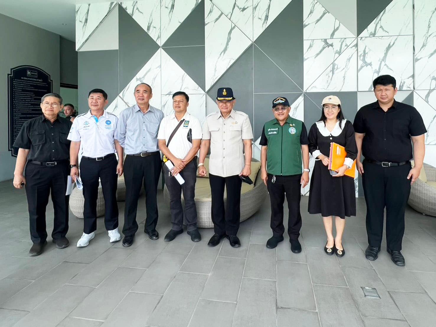 คณะอนุกรรมการจัดสรรที่ดิน เข้าตรวจสอบสาธารณูปโภคภายในโครงการ